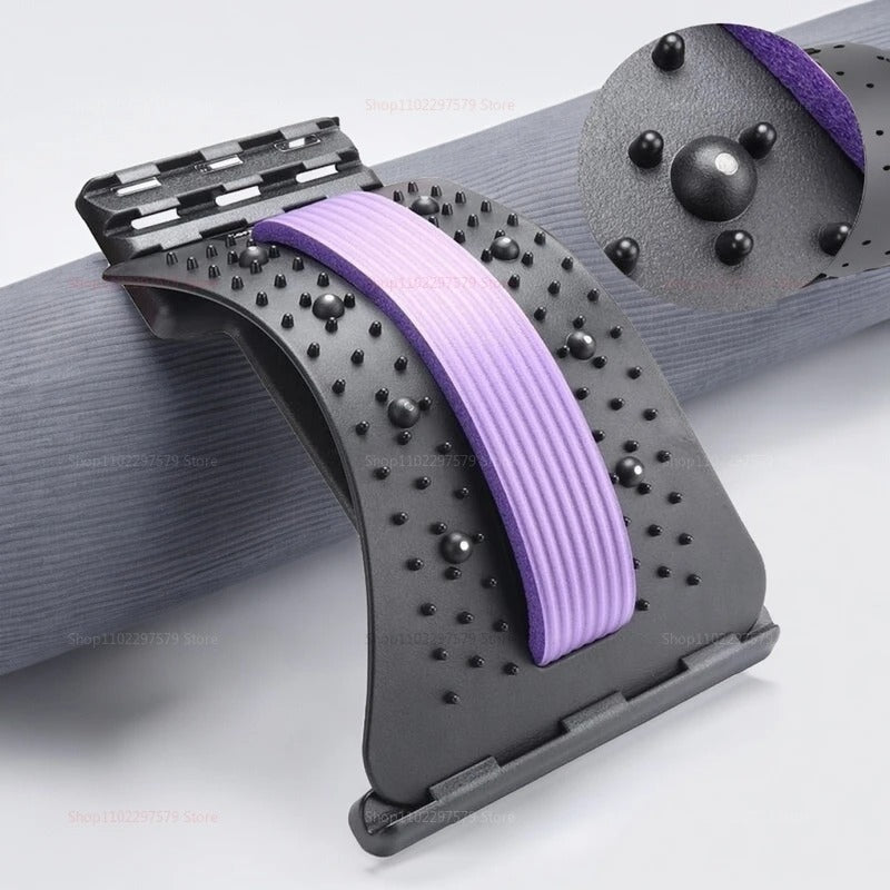 Multi-Level Back Stretcher with Magnetic Therapy – Lumbar & Spine Pain Relief