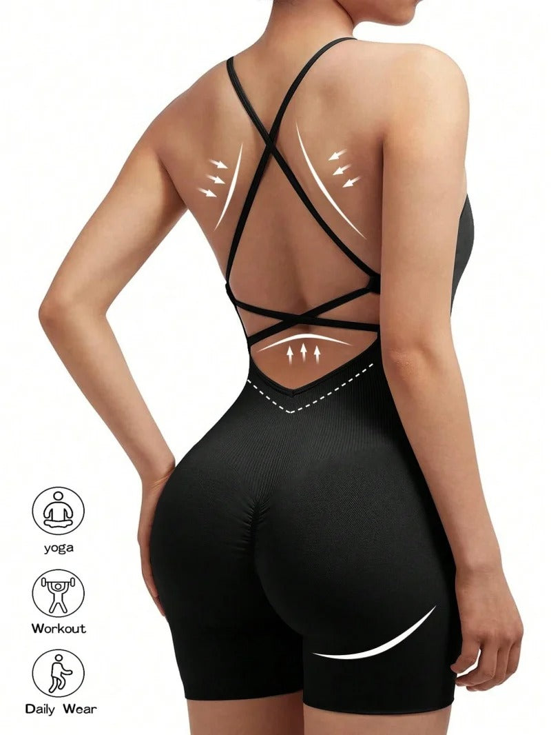 Westfolk™ SculptFlex One-Piece Jumpsuit – Seamless, Scrunch Fit, All-Day Confidence