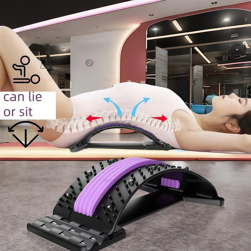 Multi-Level Back Stretcher with Magnetic Therapy – Lumbar & Spine Pain Relief