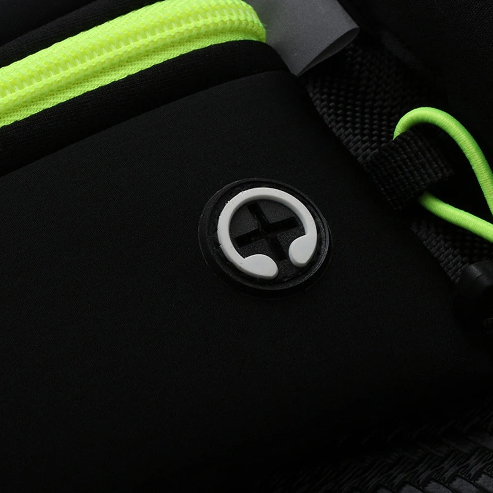 Westfolk™ HydroStride Running Belt – Dual Bottle Waist Pack | Bounce-Free | Reflective | Adventure-Ready Design