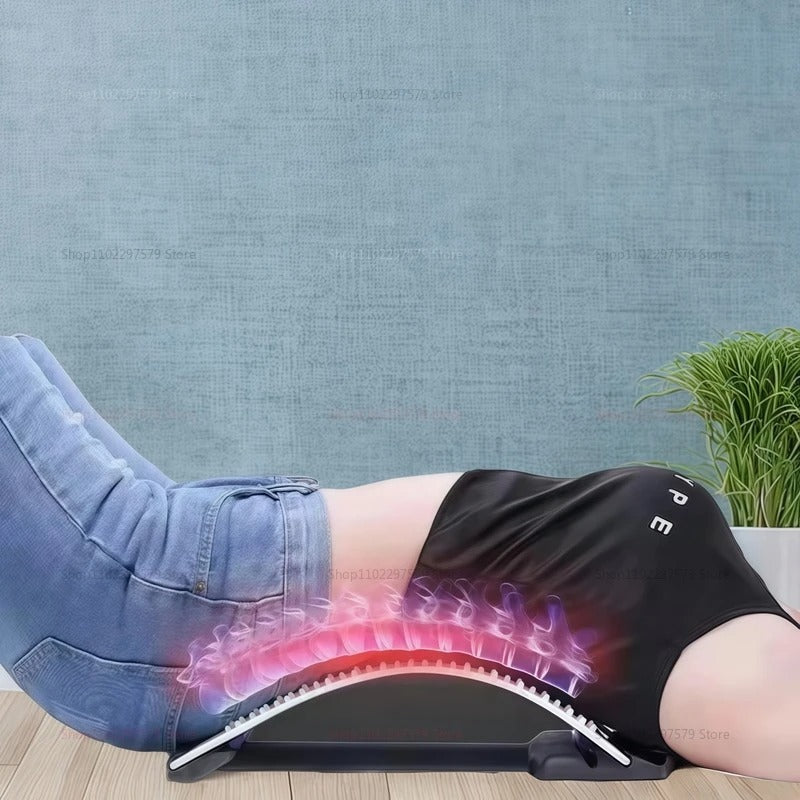 Multi-Level Back Stretcher with Magnetic Therapy – Lumbar & Spine Pain Relief