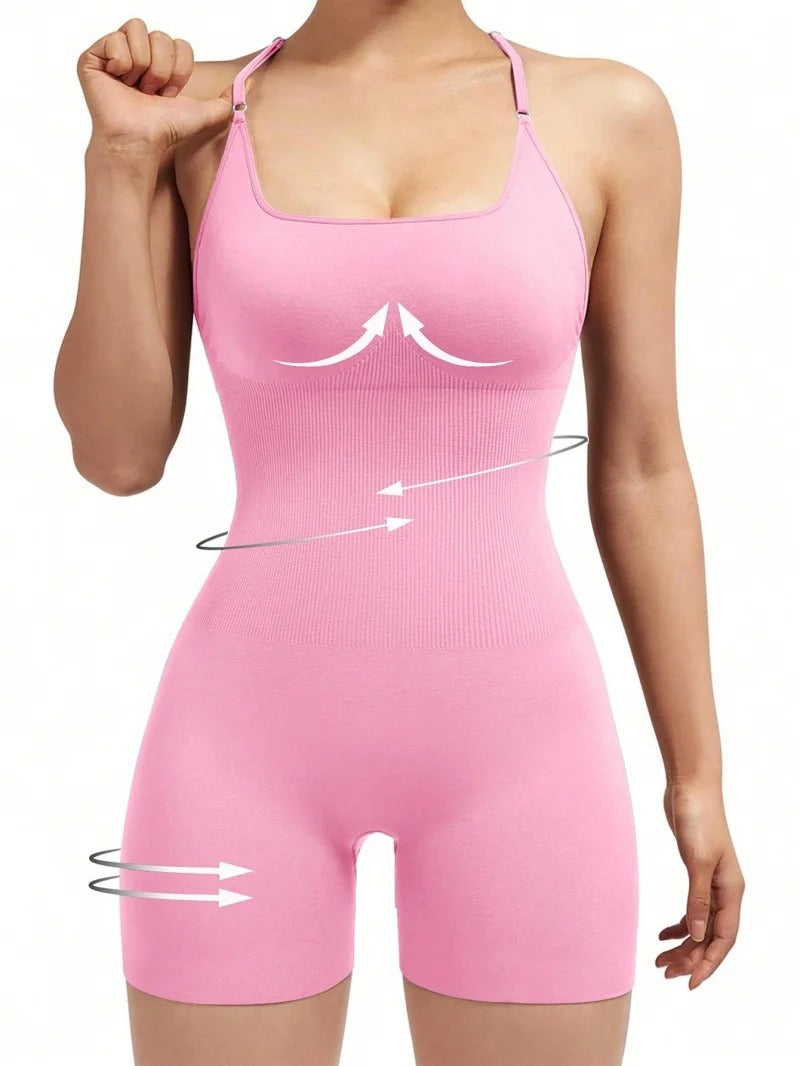Westfolk™ SculptFlex One-Piece Jumpsuit – Seamless, Scrunch Fit, All-Day Confidence