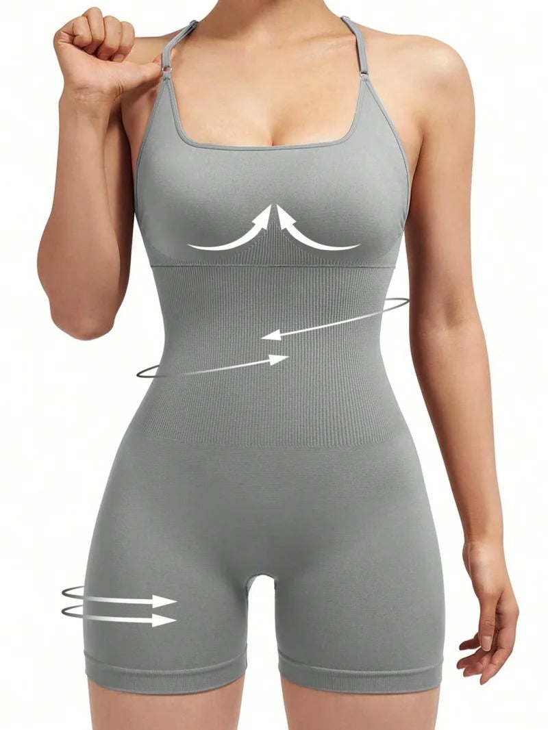 Westfolk™ SculptFlex One-Piece Jumpsuit – Seamless, Scrunch Fit, All-Day Confidence