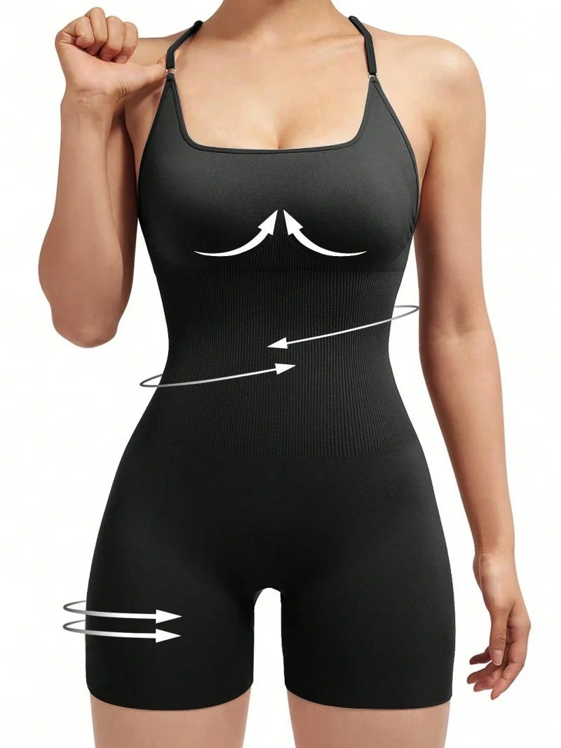 Westfolk™ SculptFlex One-Piece Jumpsuit – Seamless, Scrunch Fit, All-Day Confidence